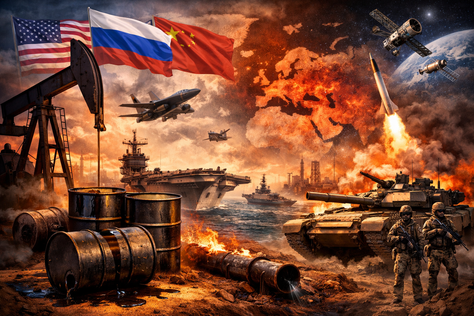 The New Arms Race: Why He Who Controls the Oil, Controls the World