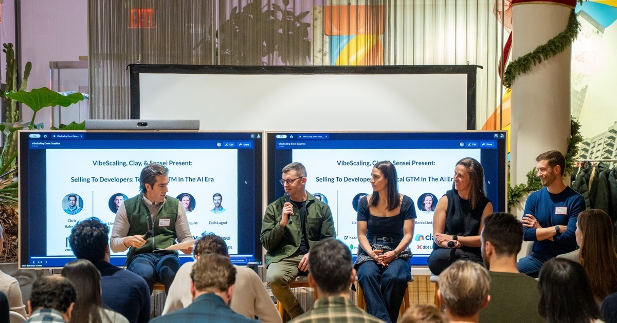 5 Takeaways From Our "Selling To Developers" Event With Clay on 12/10