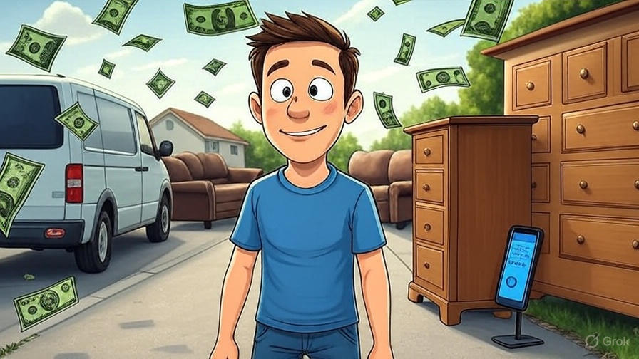 I Made $1,200 Last Month Flipping Free Furniture (And Only Lifted a Finger... Literally)