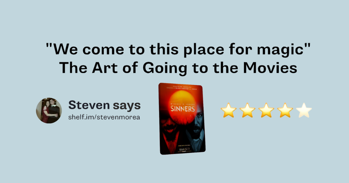 "We come to this place for magic": The Art of Going to the Movies