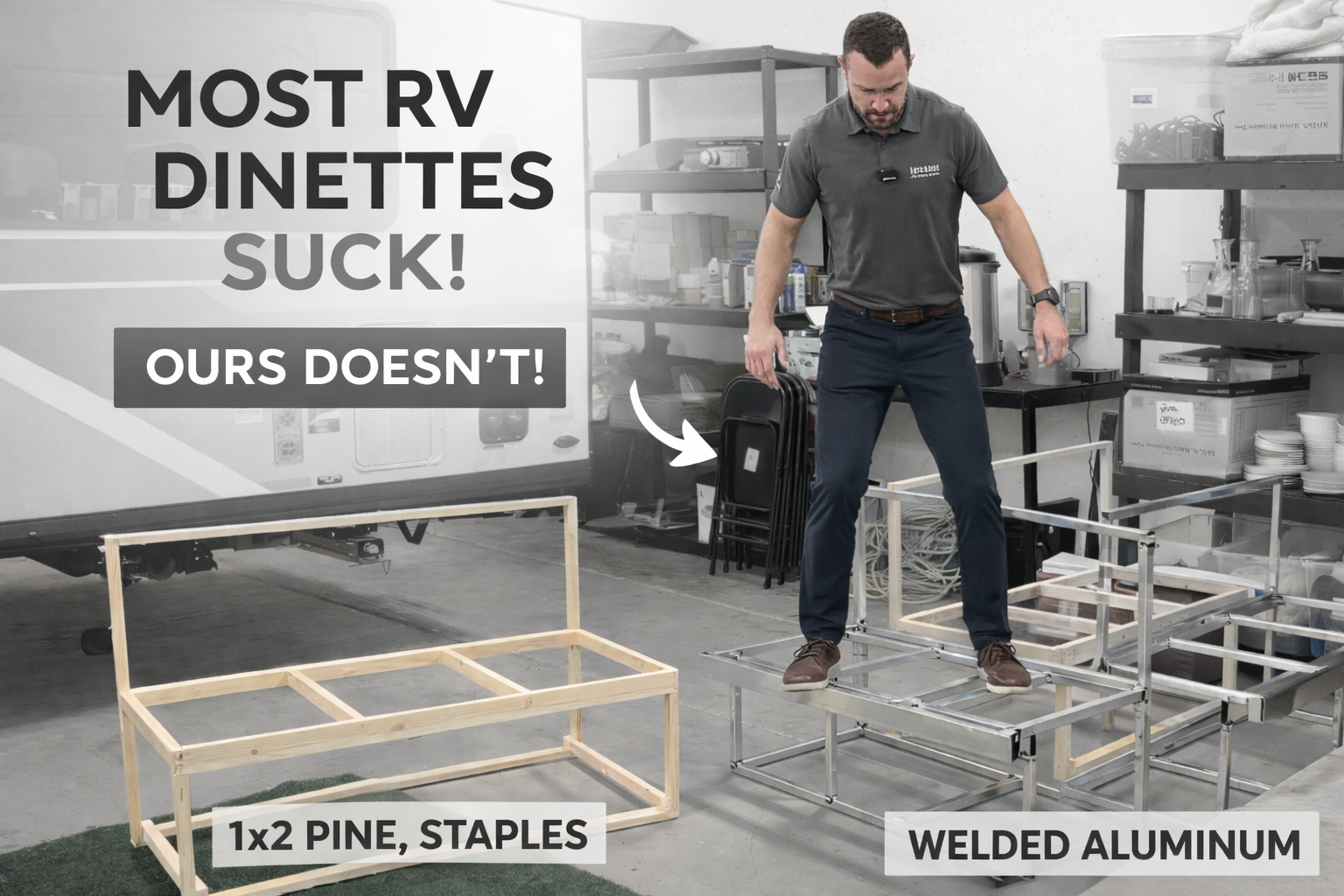 Most RV Dinettes Suck. Ours Doesn't