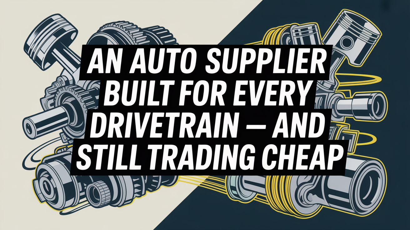 An Auto Supplier Built for Every Drivetrain — and Still Trading Cheap