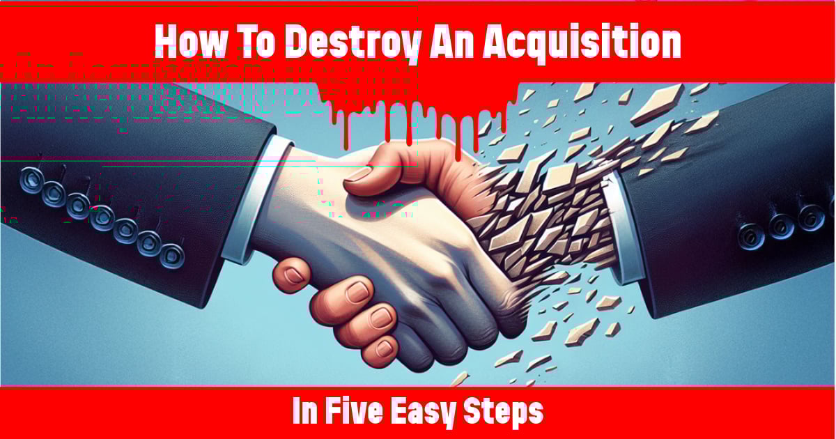 How Being Acquired Destroyed My Business