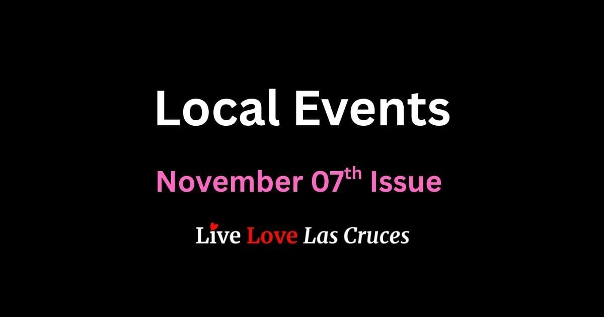 ❤️ Local Events November 07th
