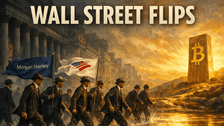 Morgan Stanley & Bank of America Signal a New Bitcoin Era