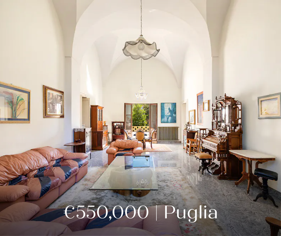 A Noble Palazzo in the Heart of Salento