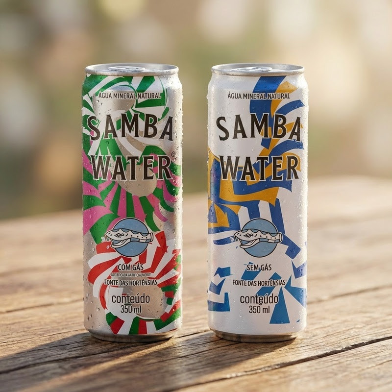 Mamba Water volta à Sapucaí como água oficial e ativa edição especial para o Carnaval 2026