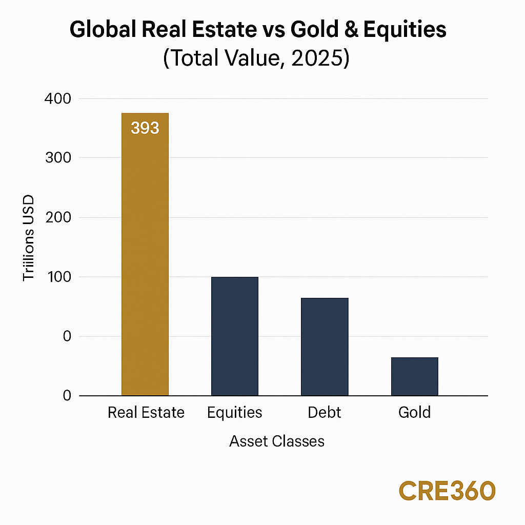 Real Estate Now Worth $393 Trillion Globally