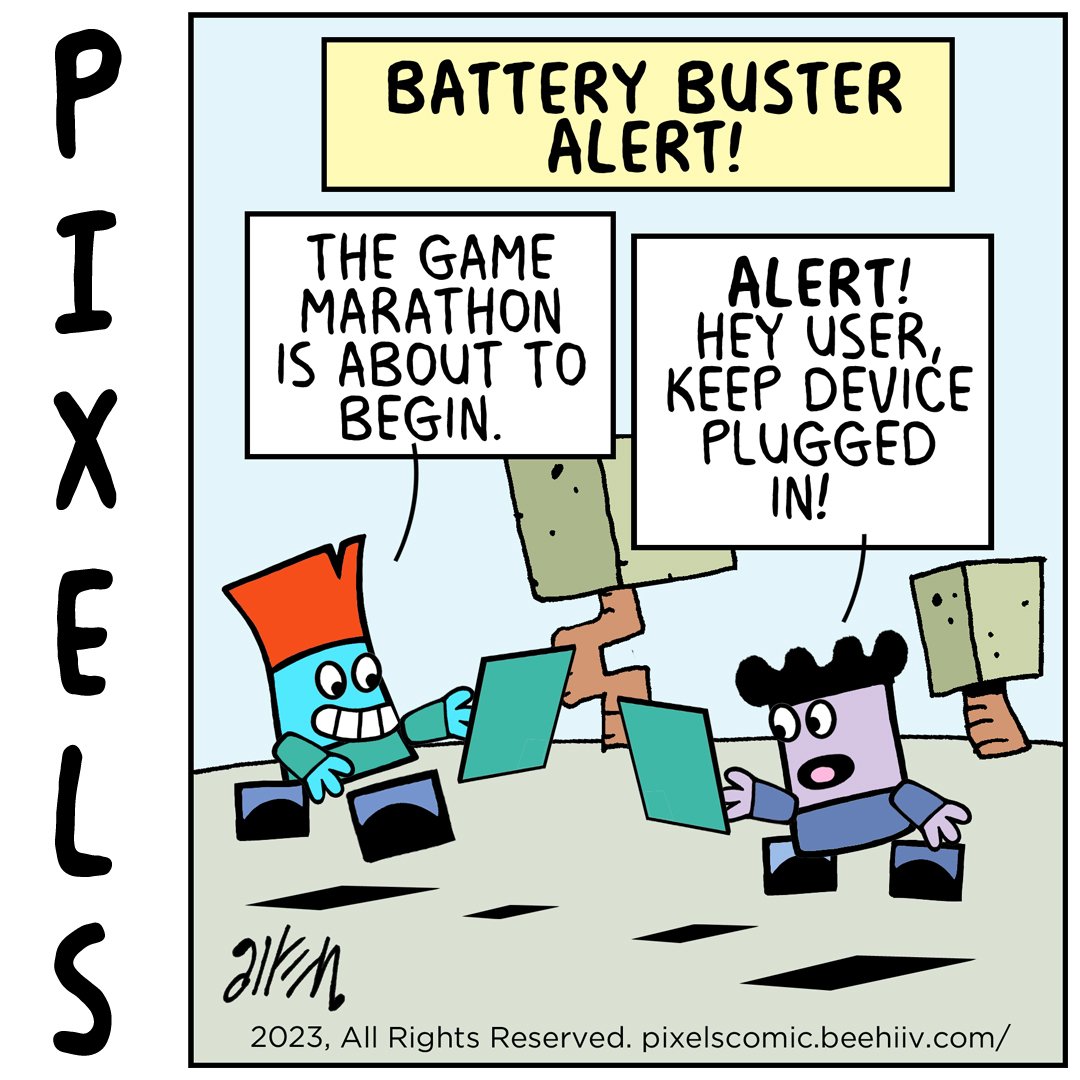 Pixels Comic