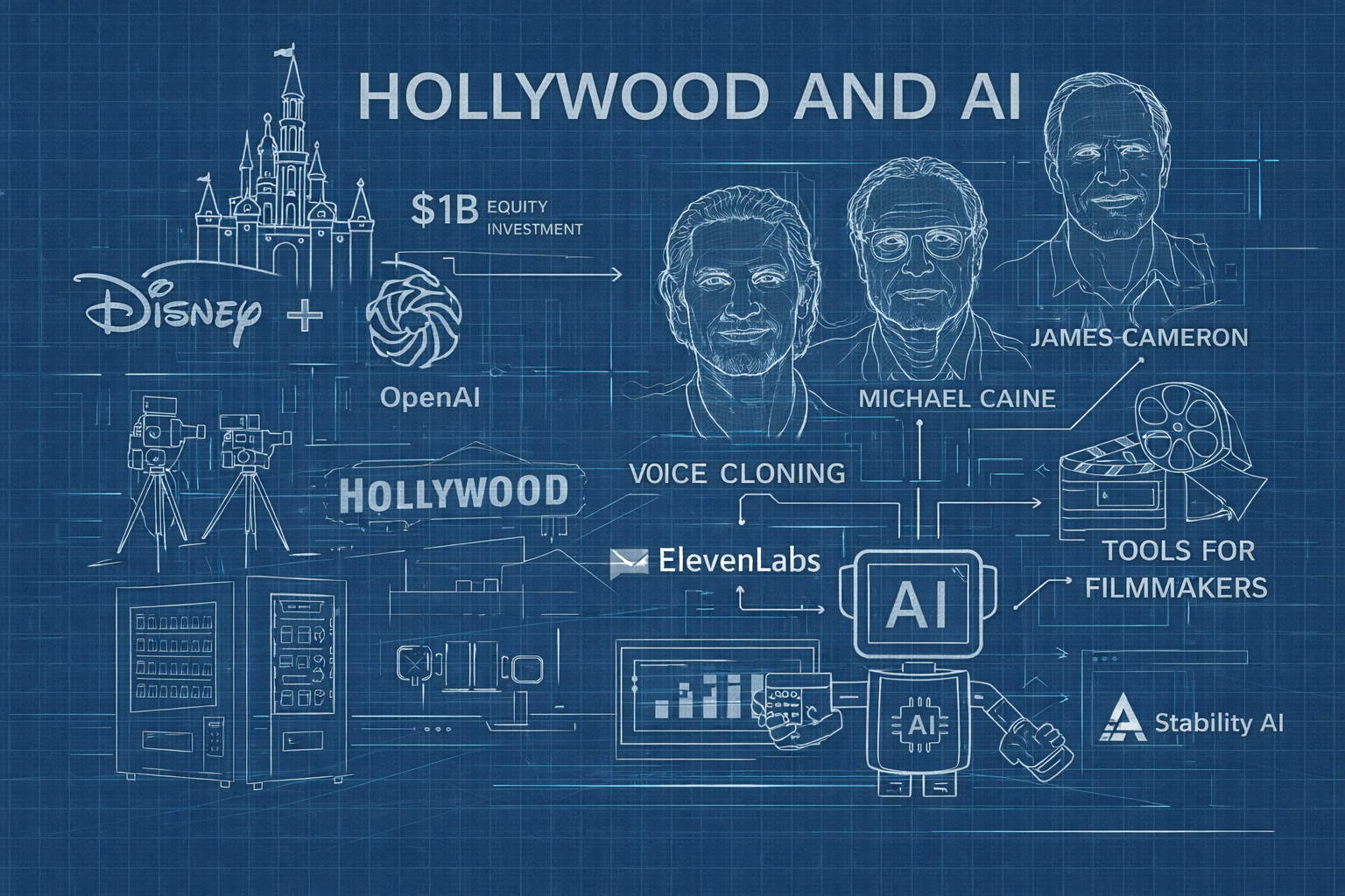 🤖 Disney invierte 1.000M$ en OpenAI (y la purga de Microsoft)