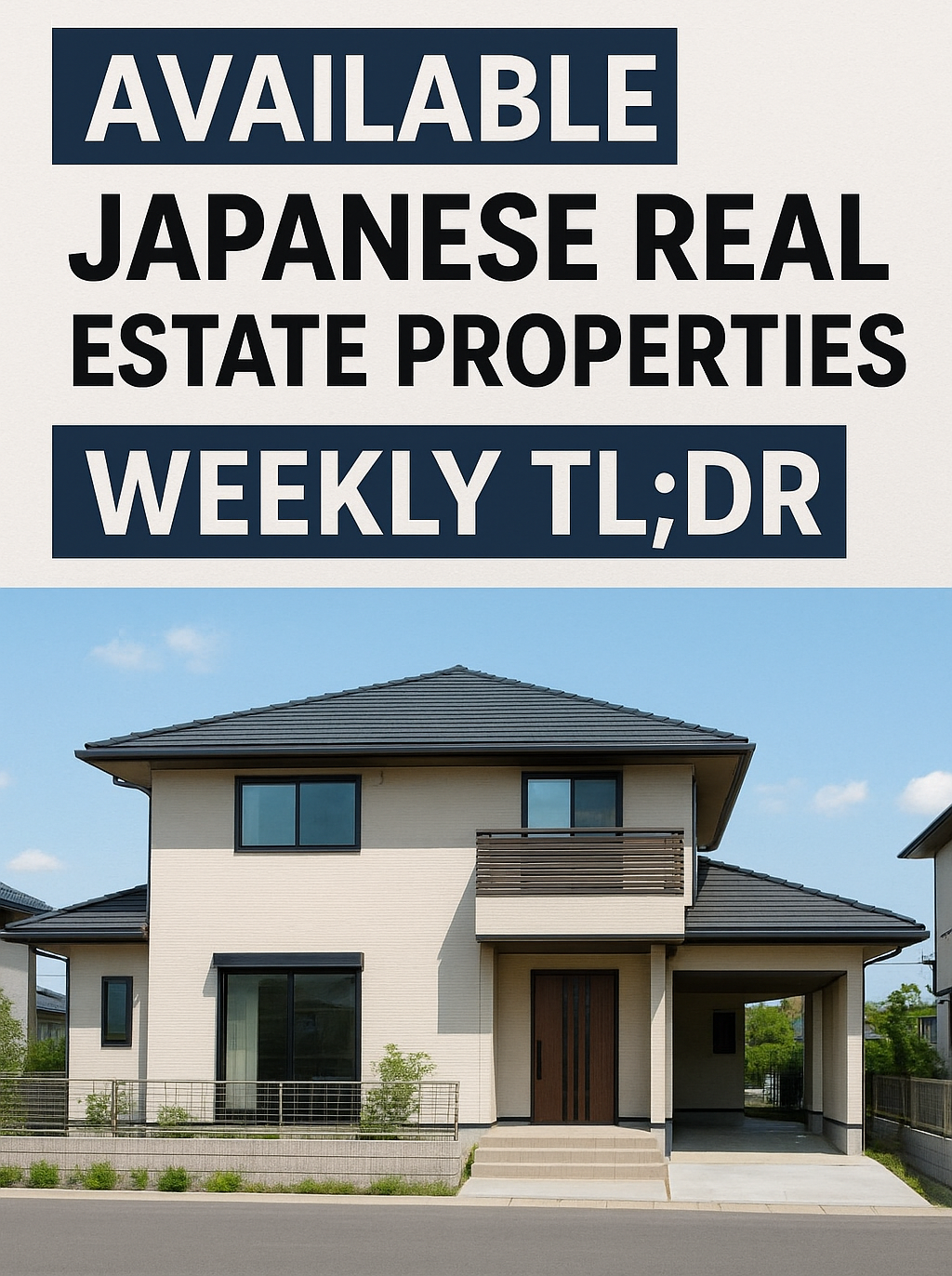 Available Japanese Real Estate Properties: Weekly TL;DR February 15–21, 2025