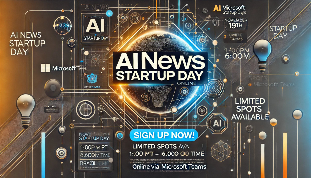 AINEWS Startup Day: Elevate Your AI Startup – Join Today!