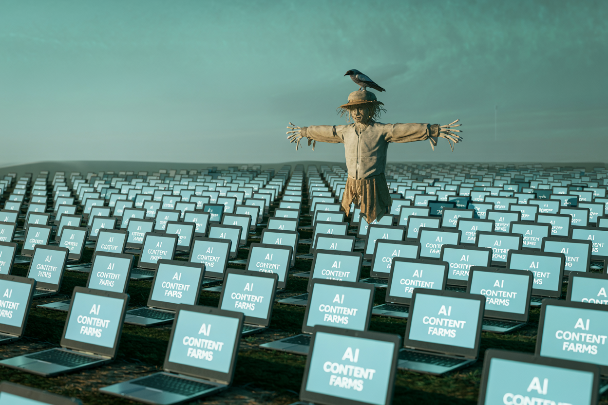 AI Content Farms: The Million-Dollar Hype Machine or a Google Ban Waiting to Happen?