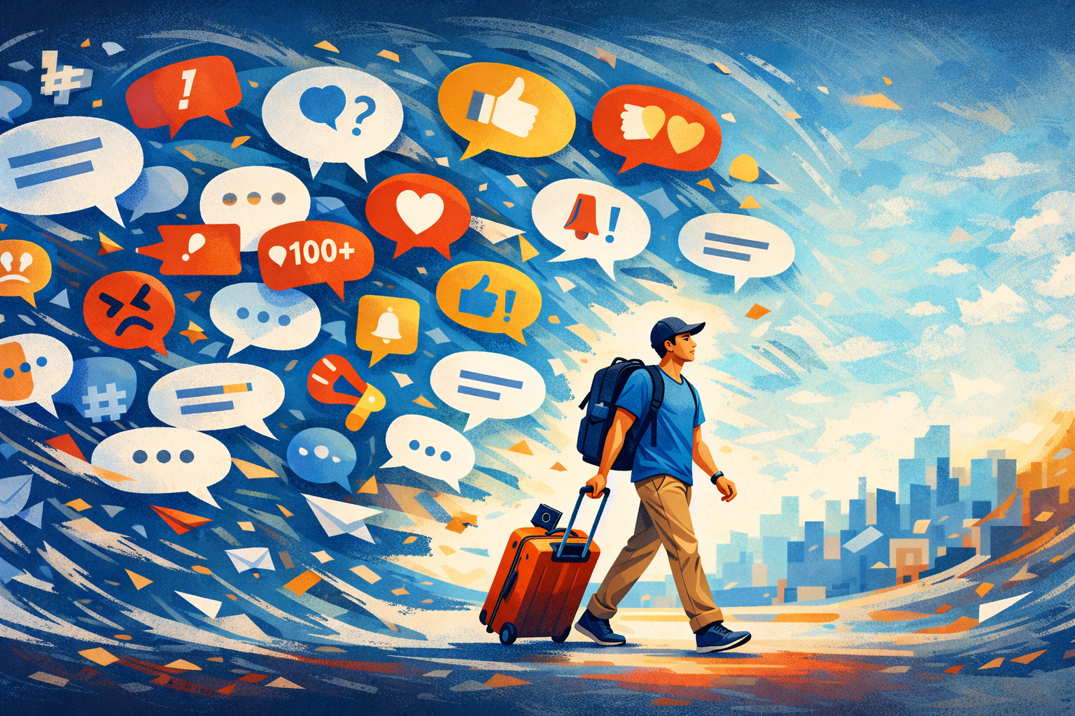 Six People Walk Into A Comment Section