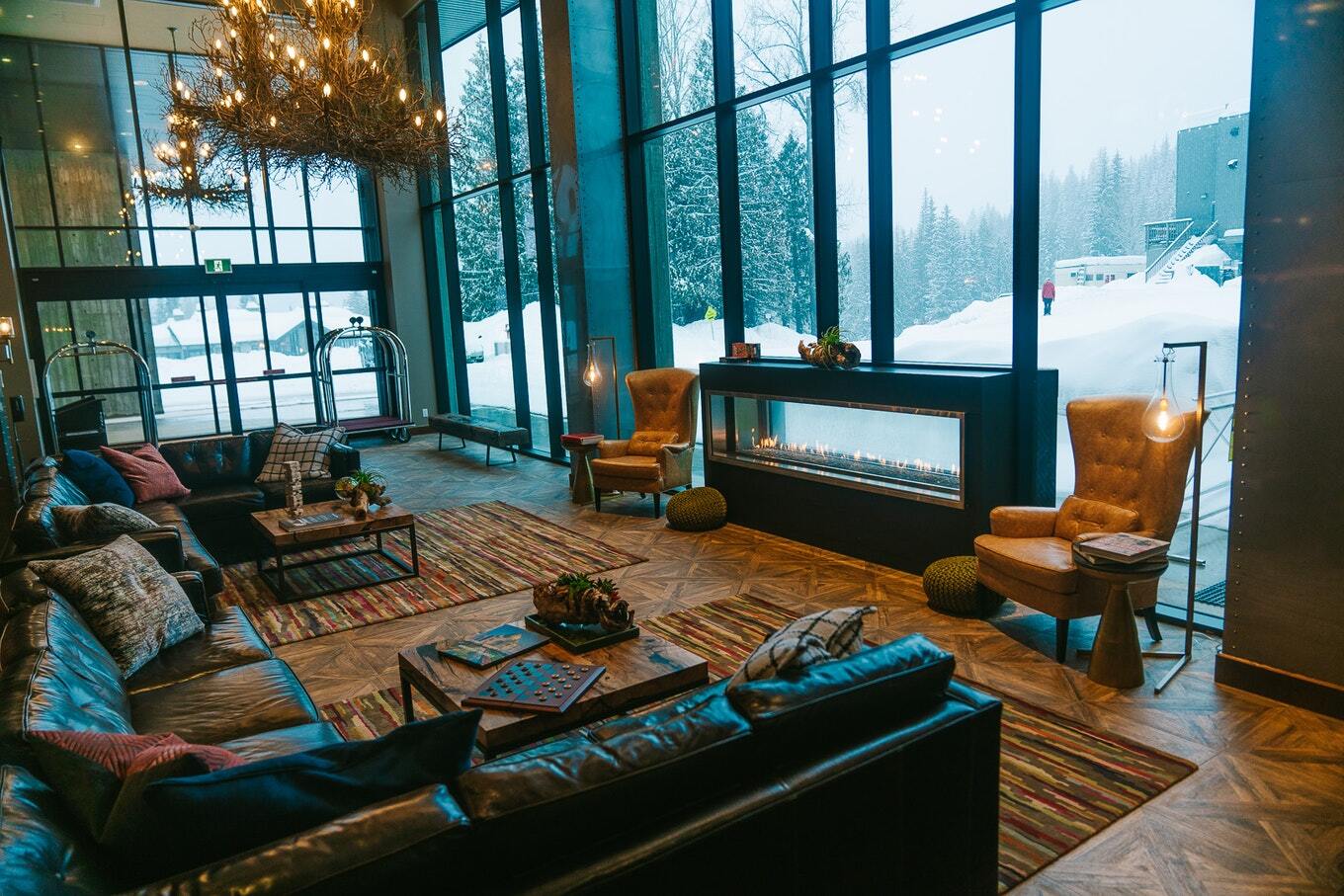 Skiing at RED Mountain Resort -- a must-stop destination on the Powder Highway