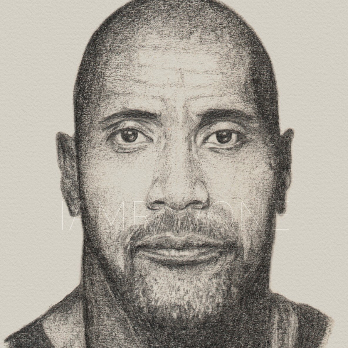 The Rock on Postcard