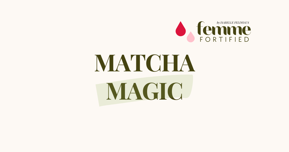 🤳🏼 TikTok Says Matcha Can Lower Iron — Here’s How It Works