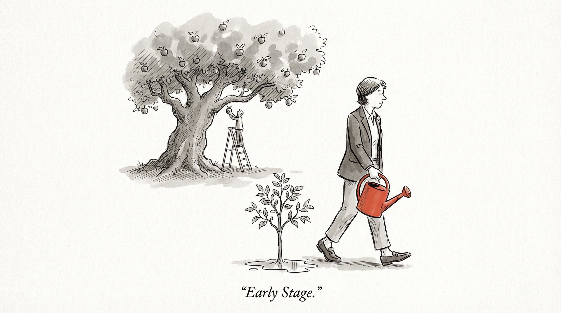 Most founders quit one quarter before it works