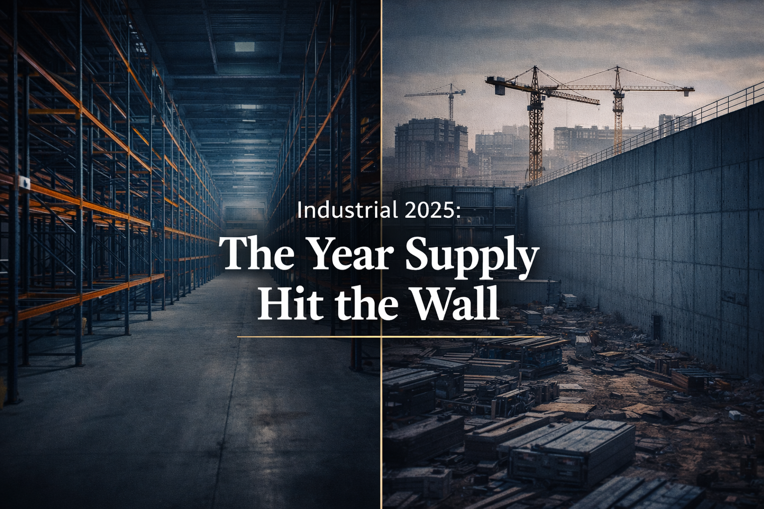 Industrial 2025 Recap & 2026 Outlook