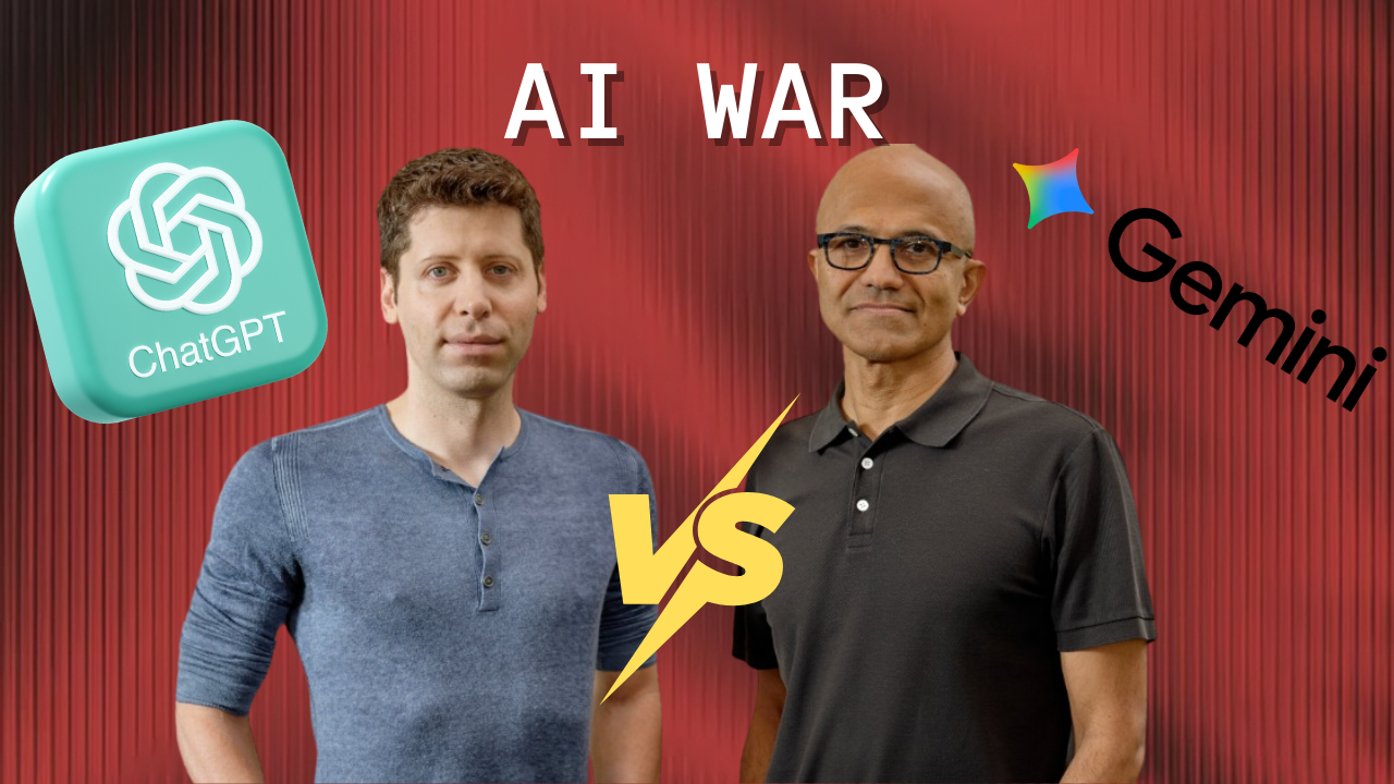 THE WAR FOR AI DOMINATION: GOOGLE VS OPENAI