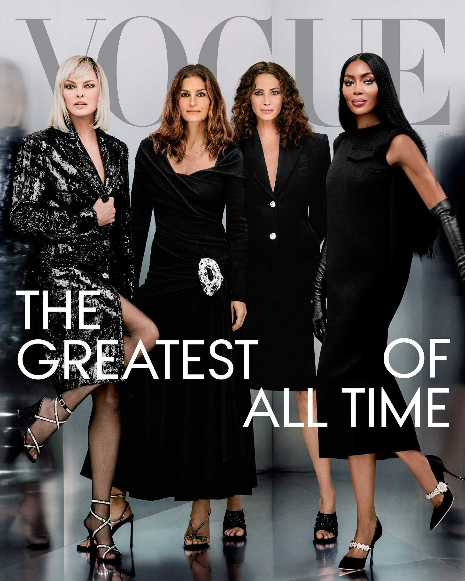 Vogue's Supermodels Cover, Retouching, and Fashion's AI Future