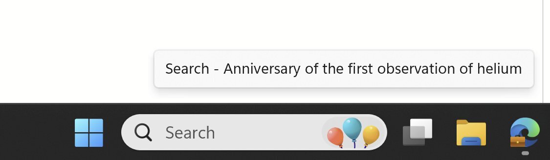 Special Helium issue - very light reading