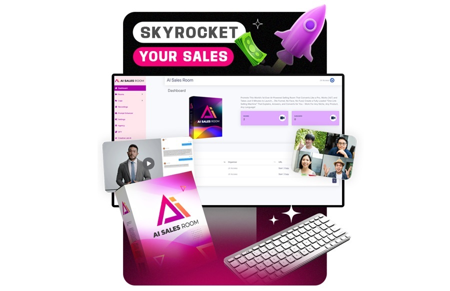 AI Sales Room Review + OTOs and Bundle Deal 60%OFF