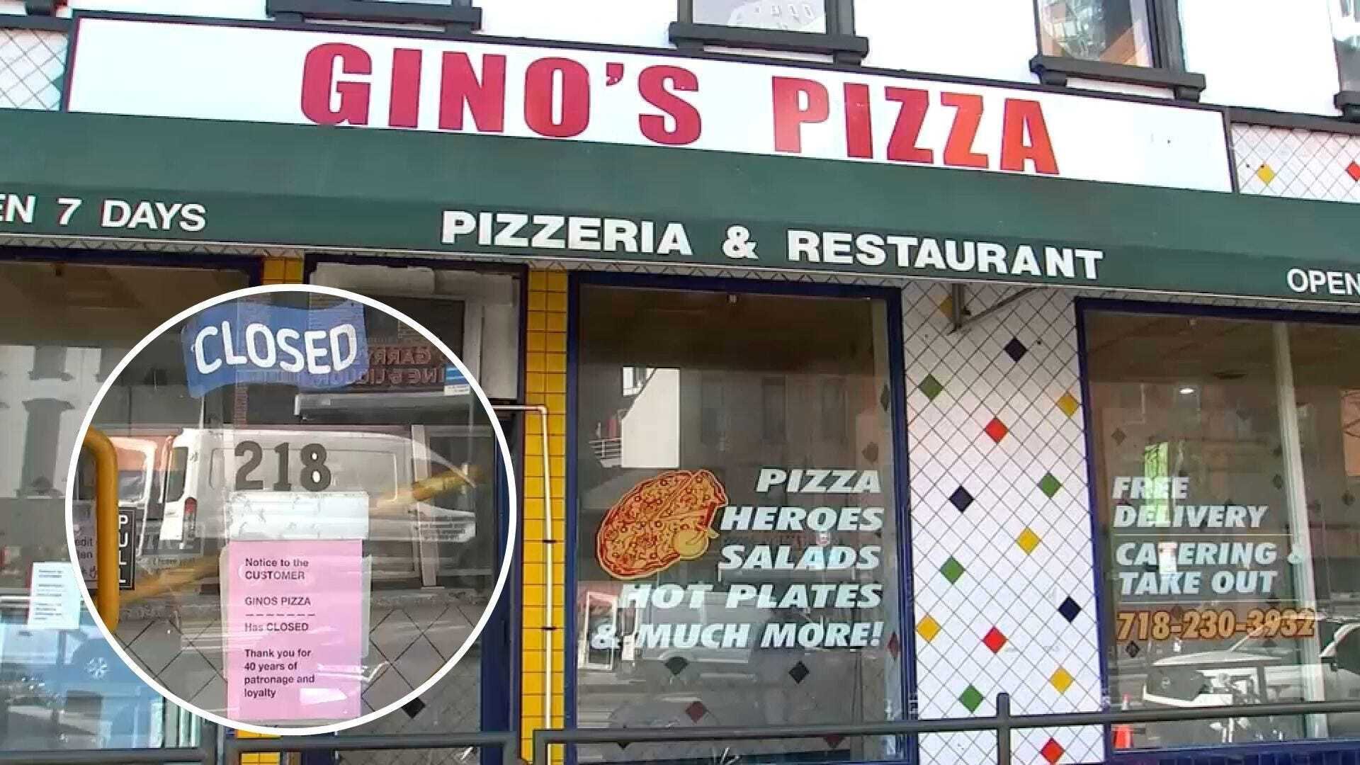 Gino's Pizza Closes After Four Decades in Downtown Brooklyn