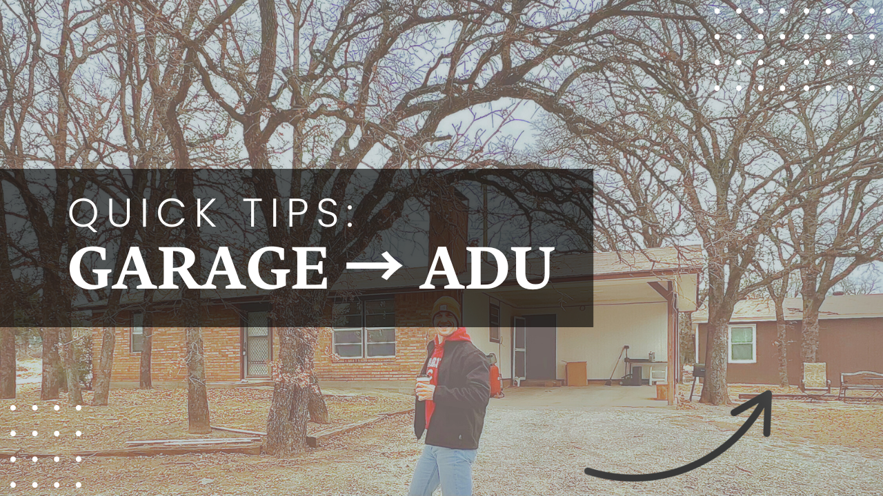 ADU Quick Tips & Deal List