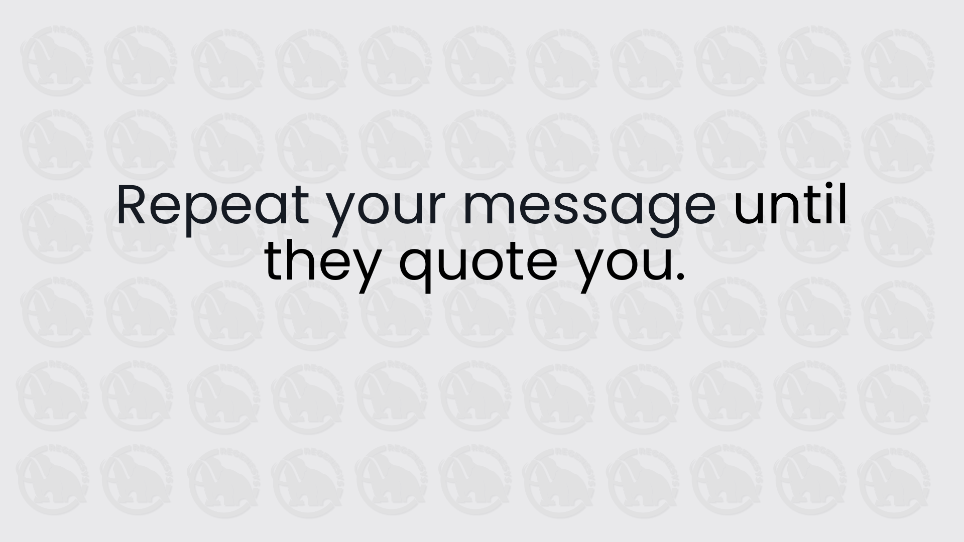 There’s only one thing people really remember about your content