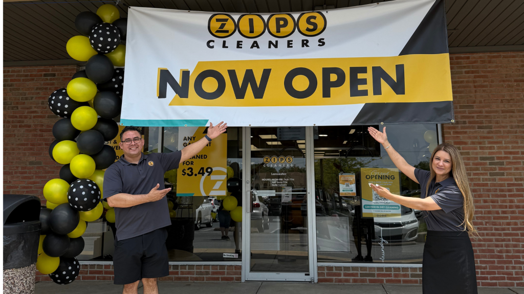 ZIPS Cleaners Returns to Lancaster, PA, Revitalizing Local Garment Care Scene