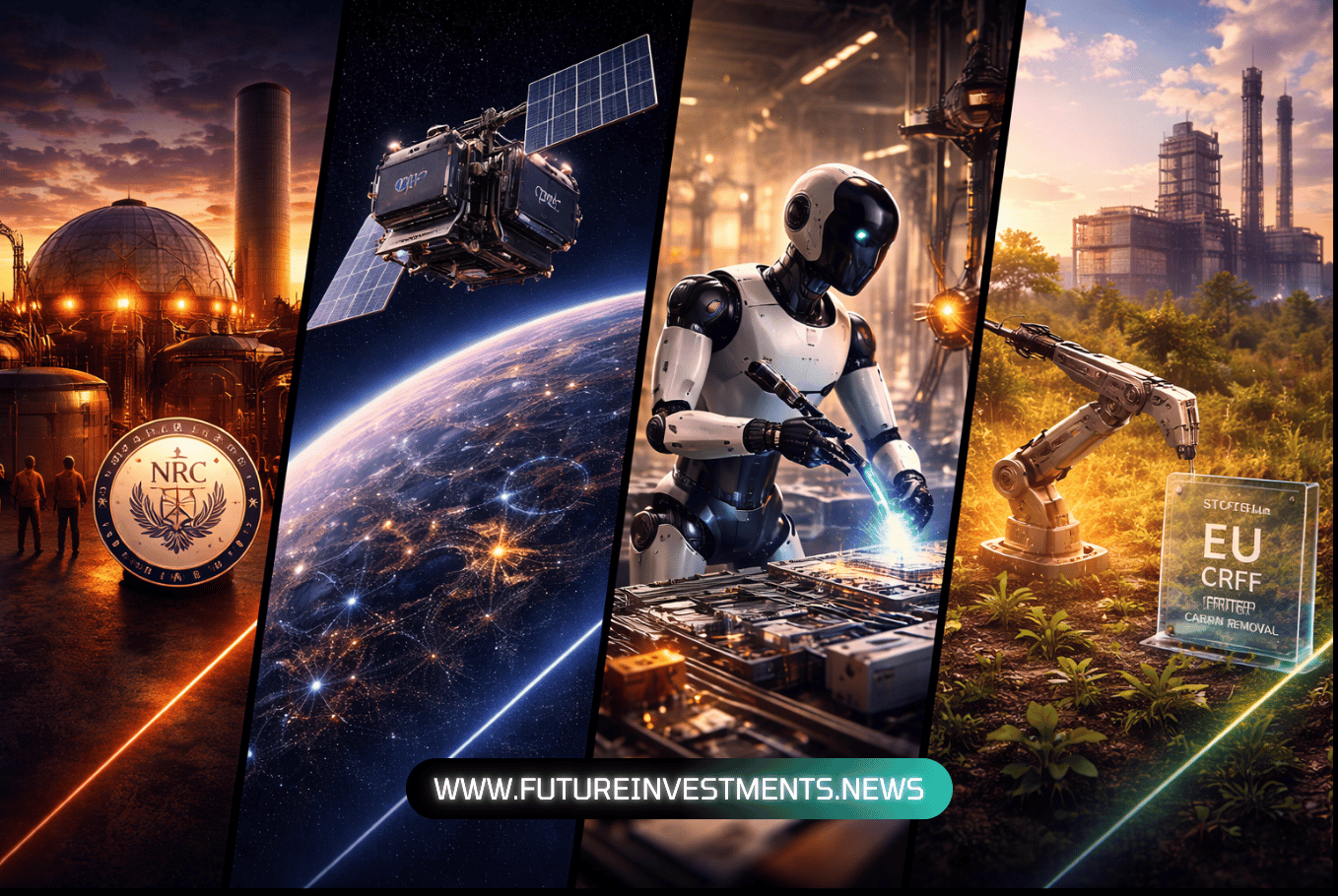 40-year nuclear reset, data centers in orbit, 10,000 humanoid robots, and a carbon removal first