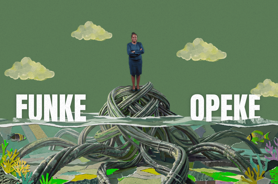 Funke Opeke is not taking her foot off the gas