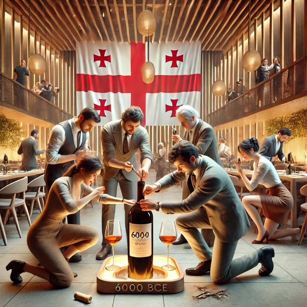 The best Georgian wines are 8,000 years old