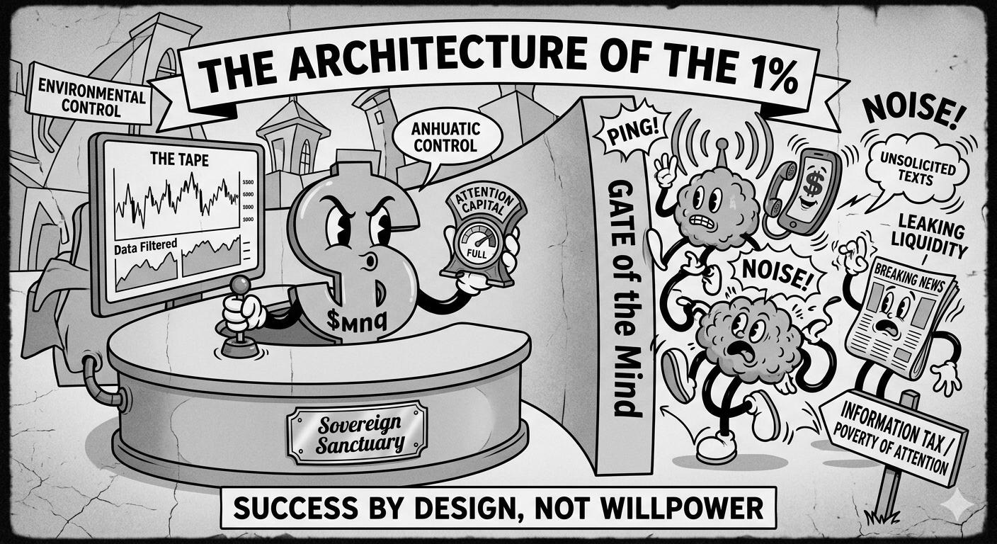 The Architecture of the 1%: Why Your Environment is Your P&L