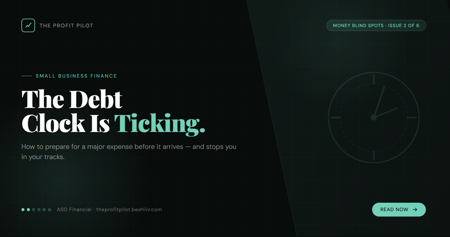 The Money Blind Spots Series — Issue 2 of 6