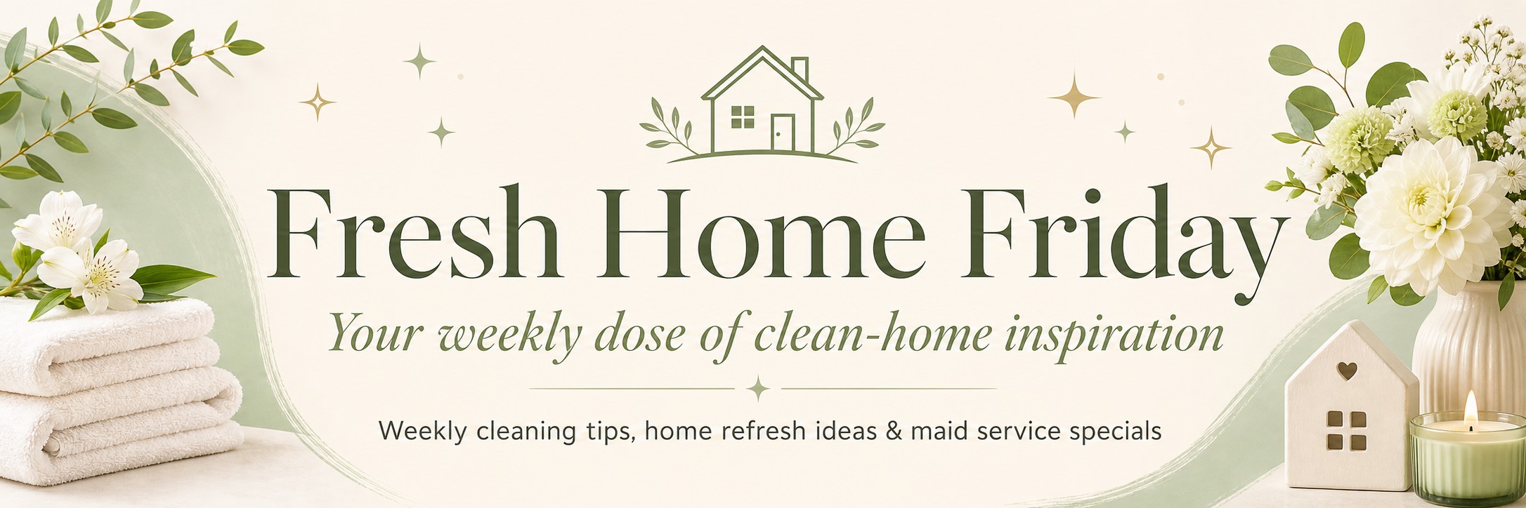 Fresh Home Friday Banner
