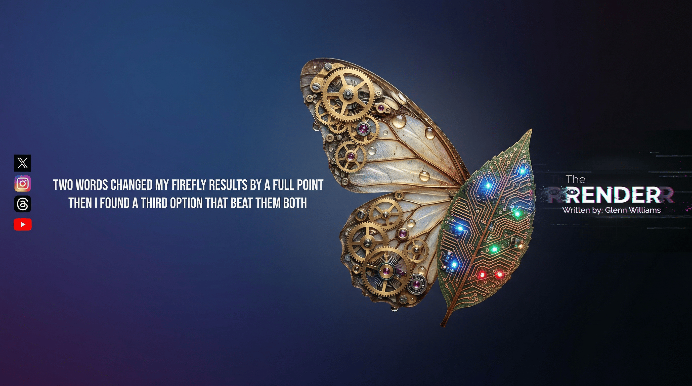 Two Words Changed My Firefly Results by a Full Point