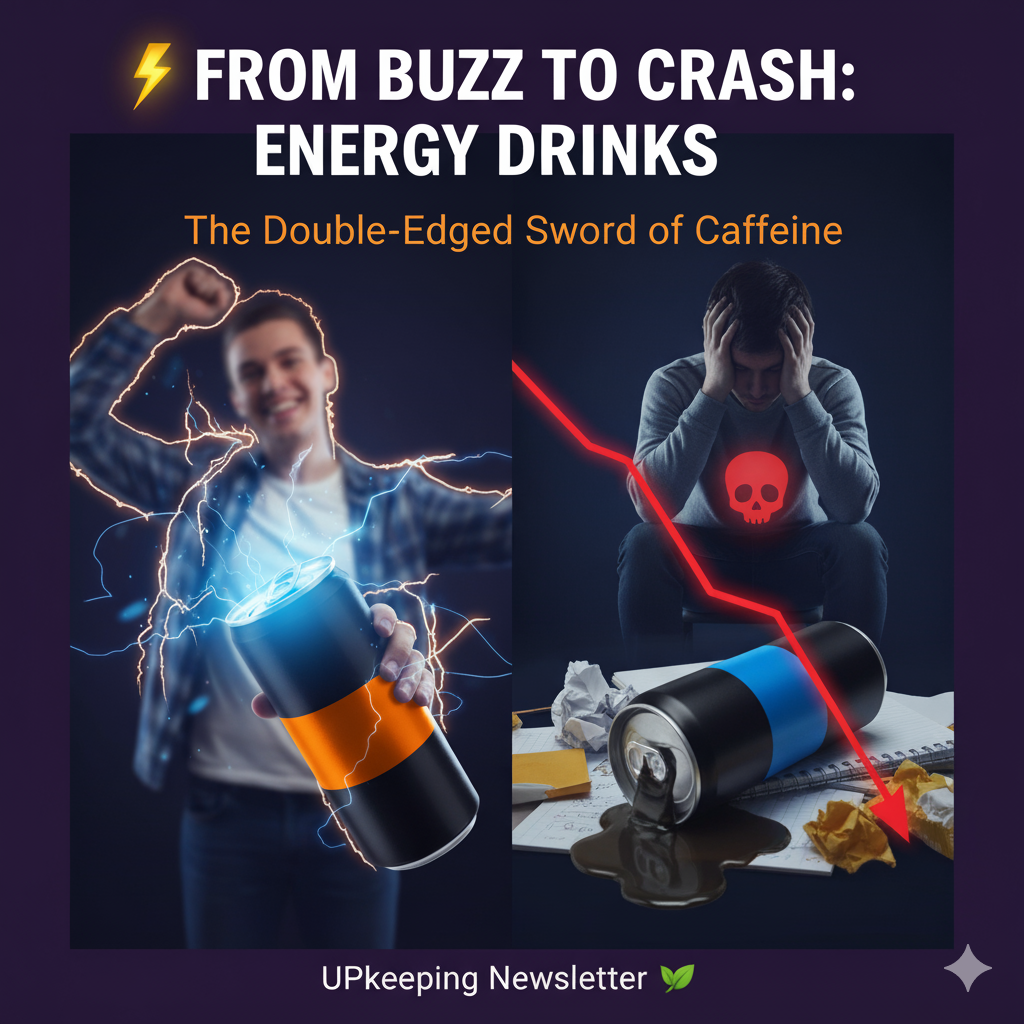 From Buzz to Crash: Energy Drinks ⚡️ 