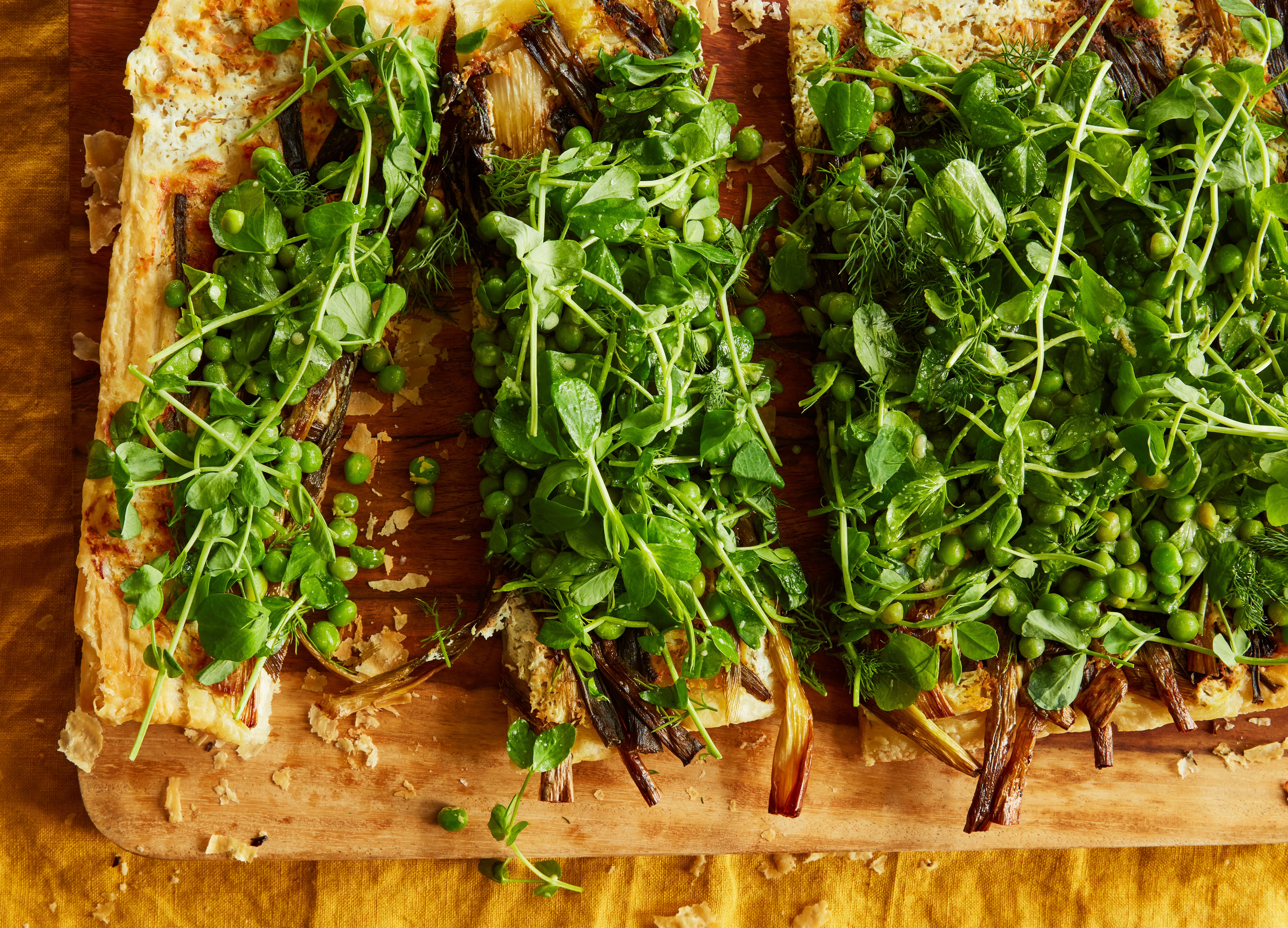 The Nerve Weekend Dish: Kate Young’s roasted spring onion tart