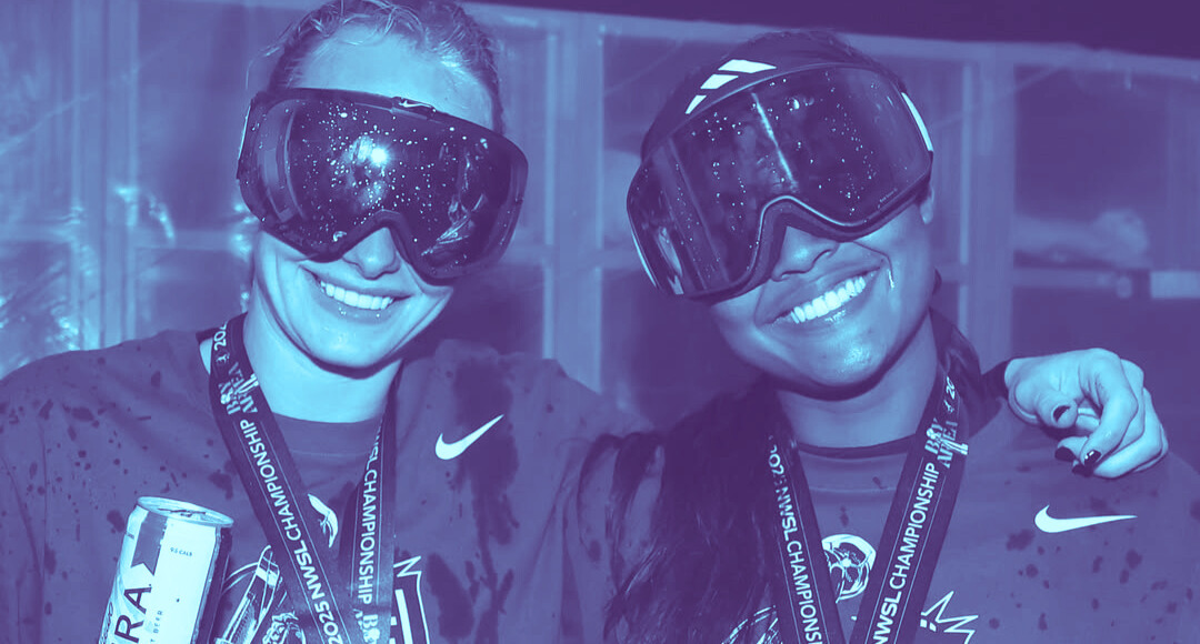 2025 nwsl championship: xG race charts & g+ pass networks