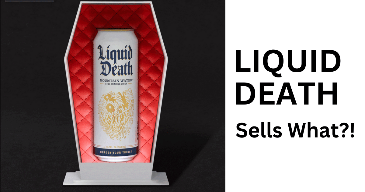 Liquid Death sells...Doormats?
