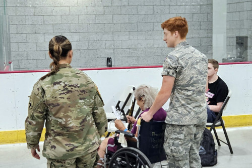 New York Wing Collaborates with Military, Community Leaders in Health Mission