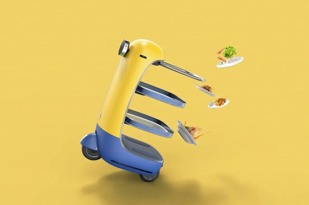 Minion-like Butler Robot To Brighten Your Day, Bring You Cake