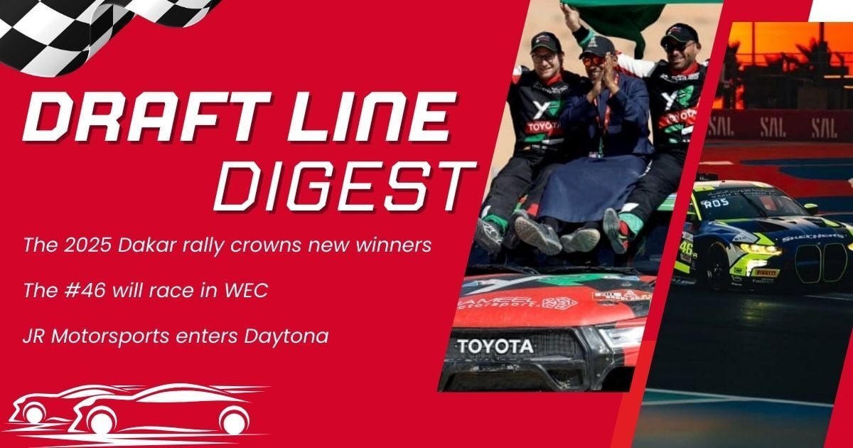 New Dakar winners crowned, Rossi to race in WEC and the Earnhardt name returns to Daytona