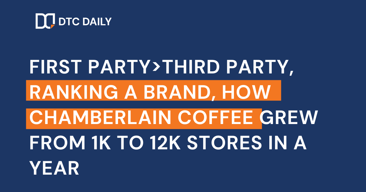 How Chamberlain Coffee grew from 1,000 to 12,000 stores in a year