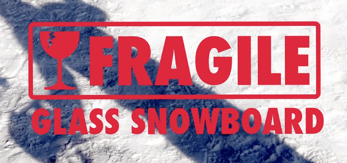 Glass Snowboard