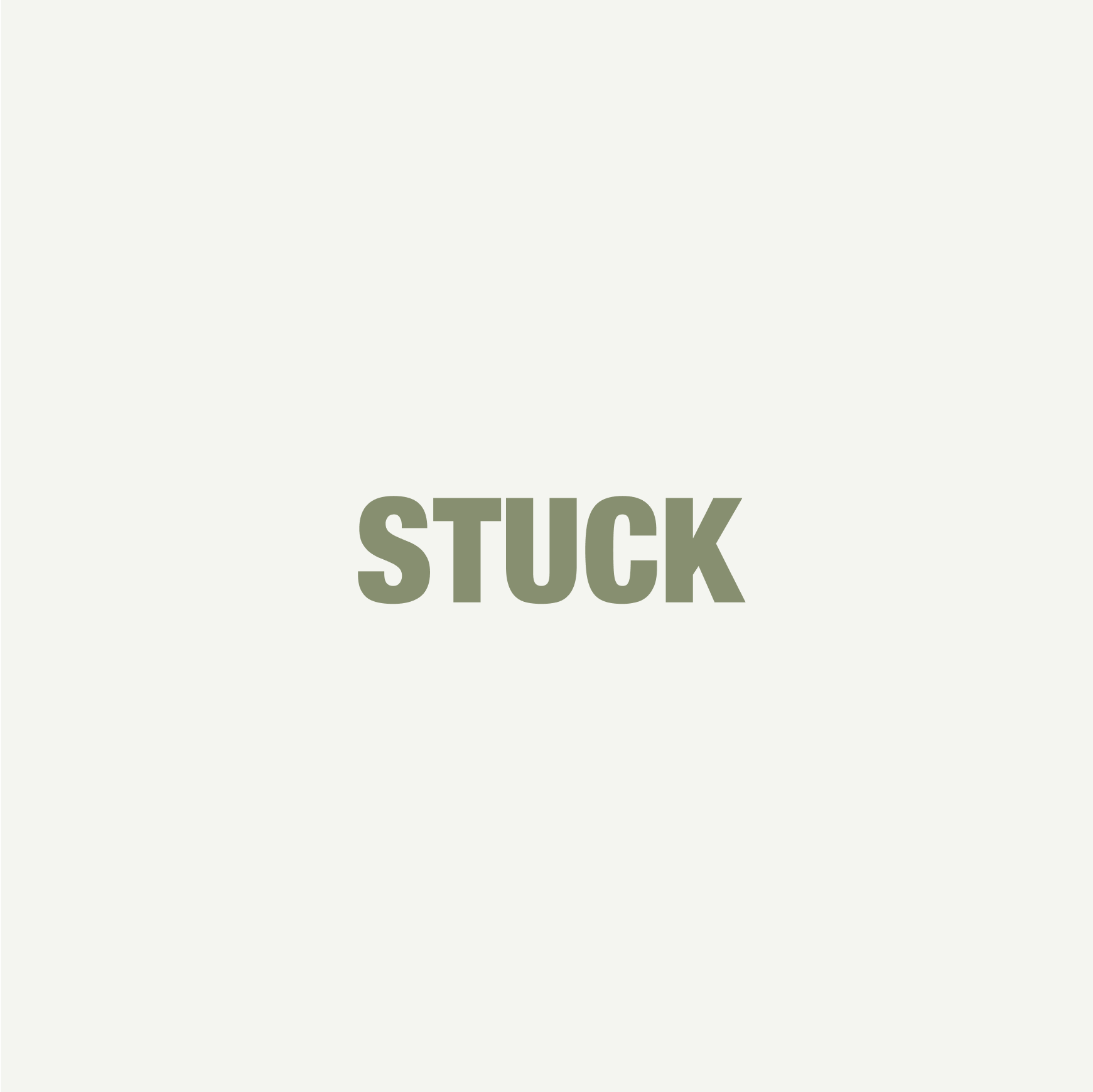 What to do when you feel stuck