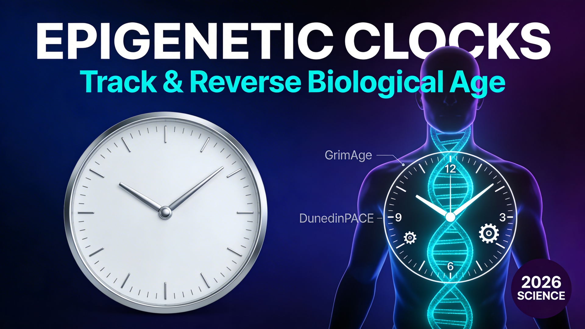 Epigenetic Clocks: Track and Reverse Your True Biological Age