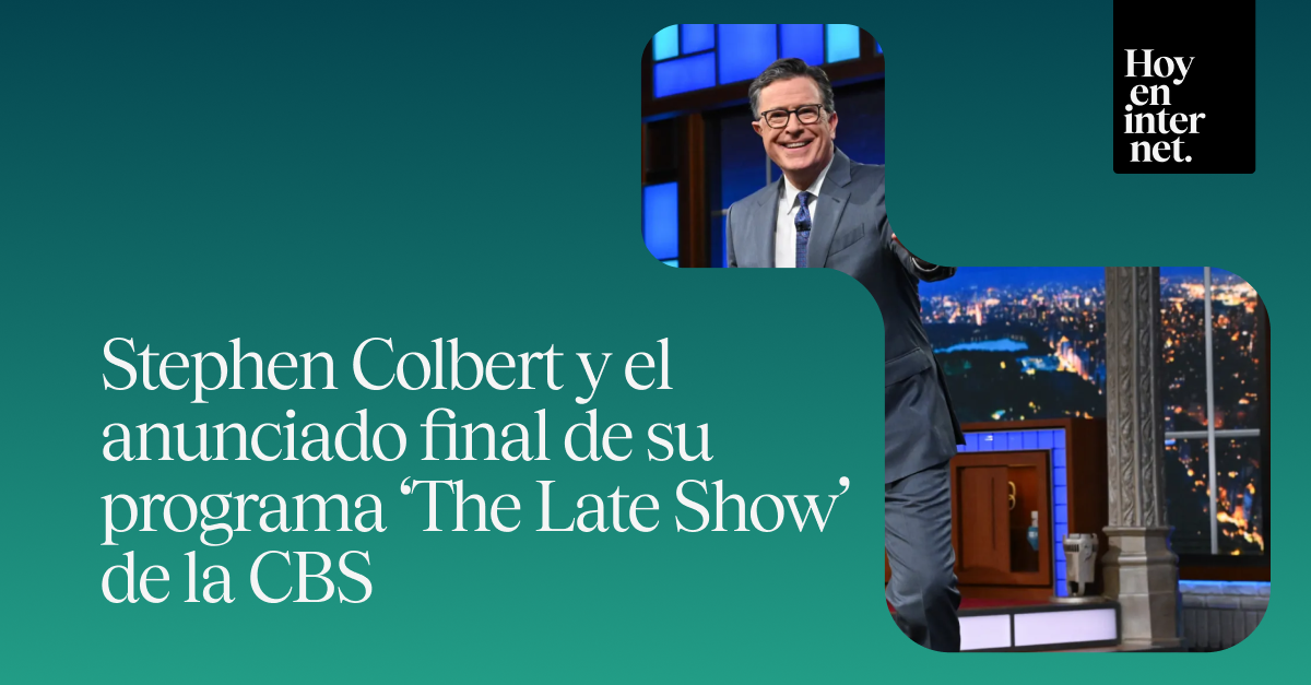 Stephen Colbert y el anunciado final de su programa ‘The Late Show’ de la CBS